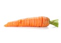 Sliced carrot Royalty Free Stock Photo