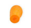 Sliced Carrot vegetable isolated on white background Royalty Free Stock Photo
