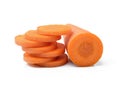 Sliced carrot