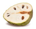Sliced cherimoya Royalty Free Stock Photo