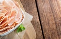 Sliced Chicken Breast fillet Royalty Free Stock Photo