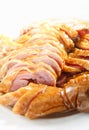 Sliced duck meat