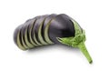 Sliced egg plant Royalty Free Stock Photo