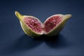 Sliced fig Royalty Free Stock Photo