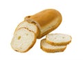 Sliced french baguette Royalty Free Stock Photo