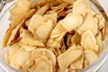 Sliced ginseng Royalty Free Stock Photo