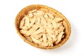 Sliced ginseng Royalty Free Stock Photo