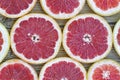 Sliced grapefruit, Fruit textures, chopped, citrus, cut, eating, food, fresh, freshness, fruit, Royalty Free Stock Photo