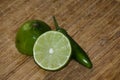 Lime and Serrano pepper