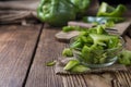 Sliced green Peppers Royalty Free Stock Photo