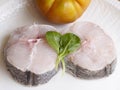 Sliced hake