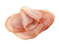 Sliced ham Royalty Free Stock Photo