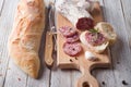 Sliced Italian Salami Royalty Free Stock Photo
