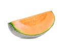 Sliced japanese melons, orange melon or cantaloupe melon Royalty Free Stock Photo