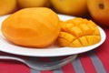 Sliced Juicy Mango