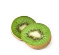 Sliced kiwi fruit