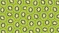 Sliced kiwi fruit pattern background Royalty Free Stock Photo