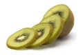 Sliced kiwifruit Royalty Free Stock Photo