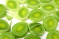 Sliced Leeks Royalty Free Stock Photo