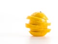 sliced lemon Royalty Free Stock Photo