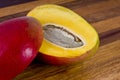 Sliced mango Royalty Free Stock Photo