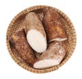 Sliced manioc