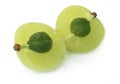 Sliced medicinal amla fruit