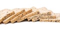 Sliced multigrain bread Royalty Free Stock Photo