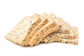 Sliced multigrain bread Royalty Free Stock Photo