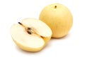 Sliced Nashi Pears Royalty Free Stock Photo