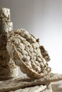 Sliced Oatmeal Bread on Wooden Table close-up