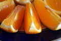 Sliced oranges Royalty Free Stock Photo