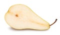 Sliced pear Royalty Free Stock Photo