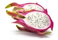 Sliced pitahaya (dragon fruit)