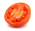 Sliced plum tomato Royalty Free Stock Photo