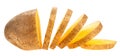 Sliced potato Royalty Free Stock Photo
