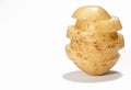 Sliced Potato Royalty Free Stock Photo