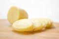 Sliced potato Royalty Free Stock Photo