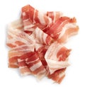 Sliced prosciutto