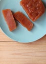 Sliced Quince Paste, Top Down View