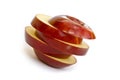 Sliced red apple Royalty Free Stock Photo