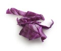 Sliced red cabbage Royalty Free Stock Photo