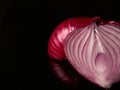 Sliced Red Onion Royalty Free Stock Photo