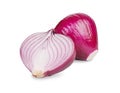 Sliced red onion