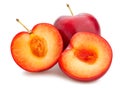 Red plum Royalty Free Stock Photo