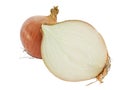 Sliced ripe onion Royalty Free Stock Photo