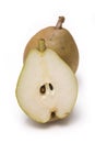 Sliced ripe pear Royalty Free Stock Photo