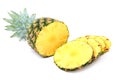 Sliced ripe pineapple Royalty Free Stock Photo