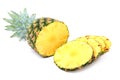 Sliced ripe pineapple Royalty Free Stock Photo