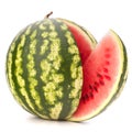 Sliced ripe watermelon